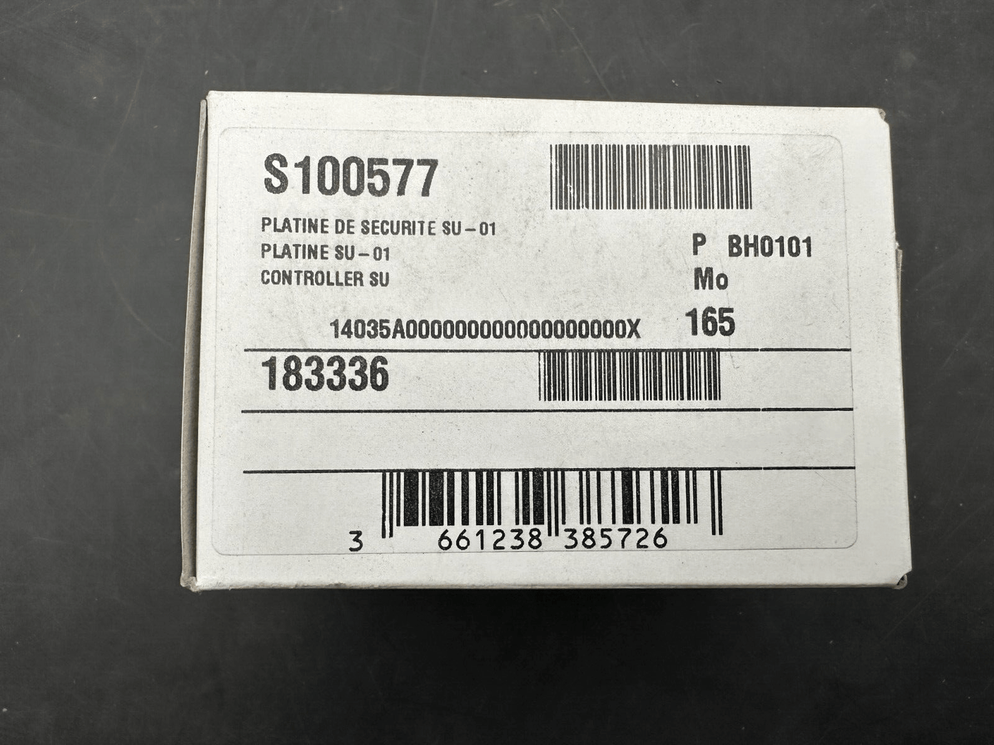 DE DIETRICH CHAPPEE S100577 PLATINE DE SECURITE SU - 01 - KLR Automation