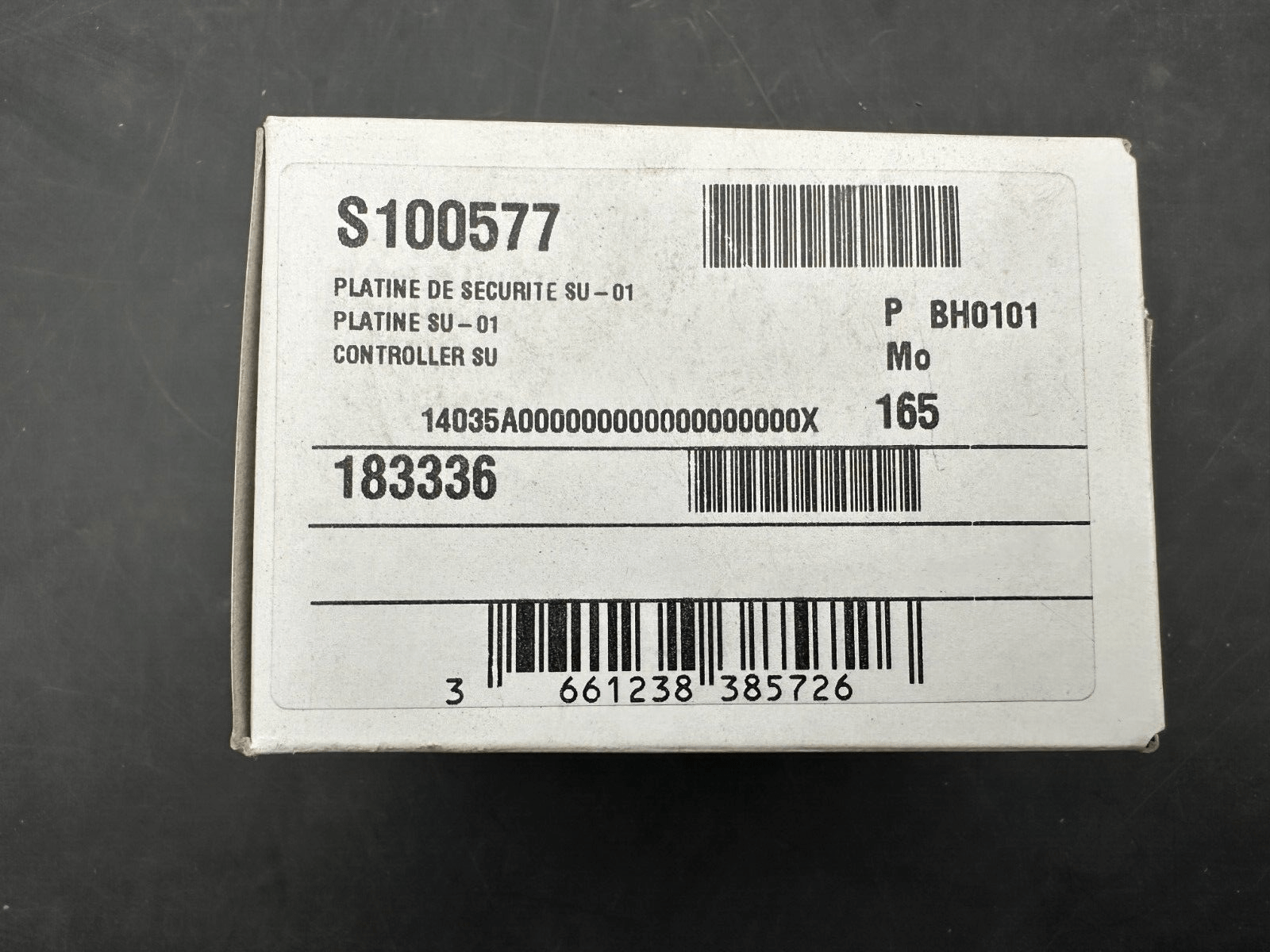 DE DIETRICH CHAPPEE S100577 PLATINE DE SECURITE SU - 01 - KLR Automation