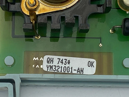ABB YM321001 - AN PC BOARD TYPE QH743 YM321001AN - KLR Automation