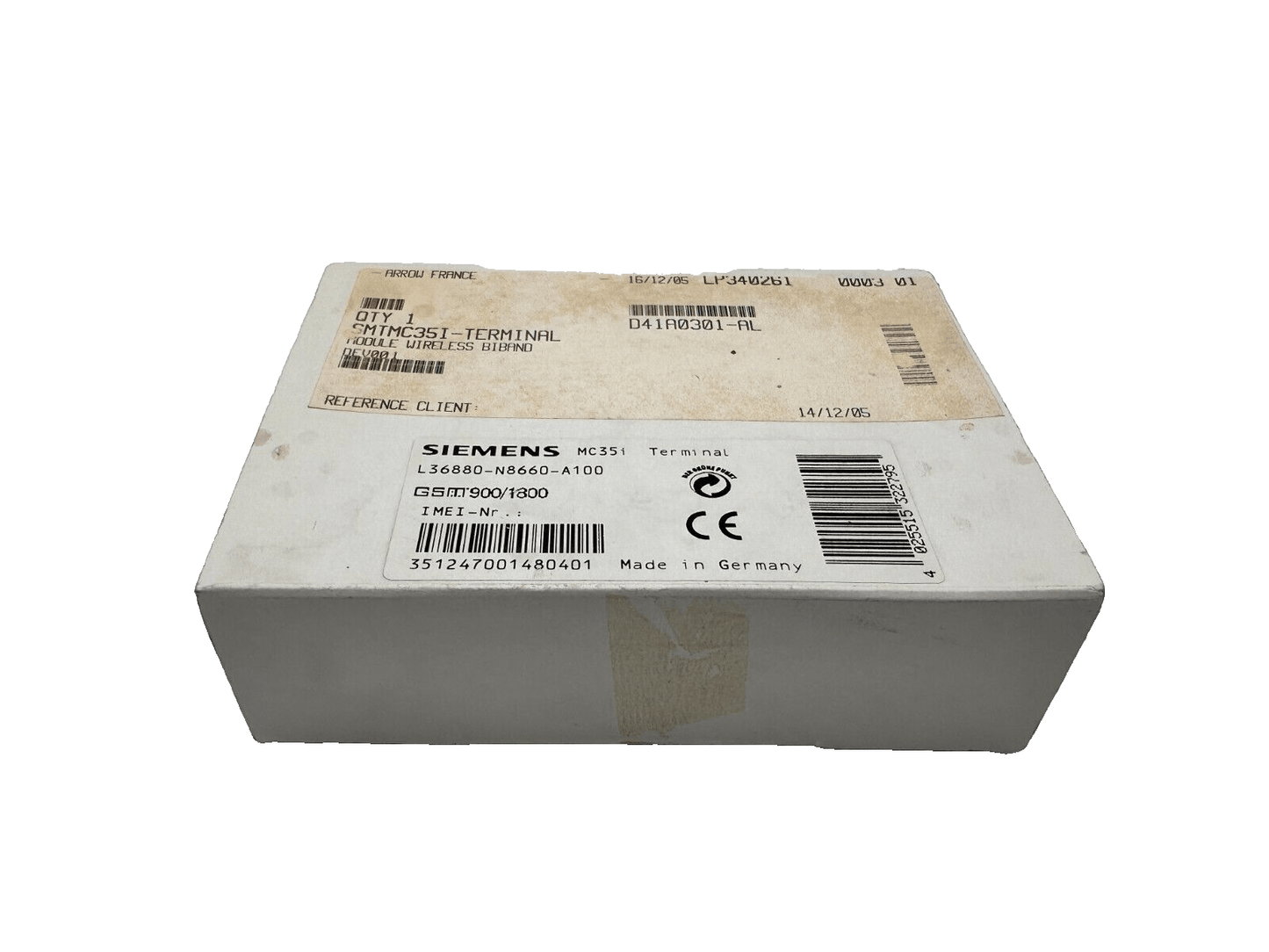 SIEMENS MC35I SMTMC35I - TERMINAL MODULE GSM 900/1800 L36880 - N8660 - A100 - KLR Automation