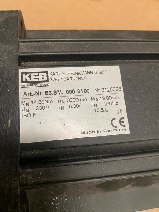 KEB AUTOMATION KEB COMBIVERT DRIVE E3.SM.000 - 3400 - KLR Automation