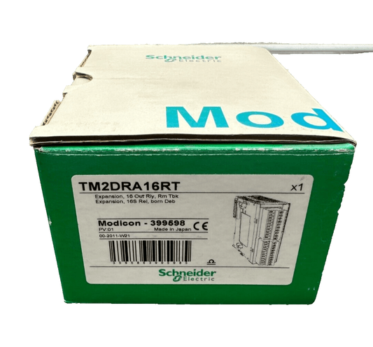 SCHNEIDER ELECTRIC TM2DRA16RT MODULE EXPANSION N16 SORTIES MODICON 399598 PV 01 - KLR Automation