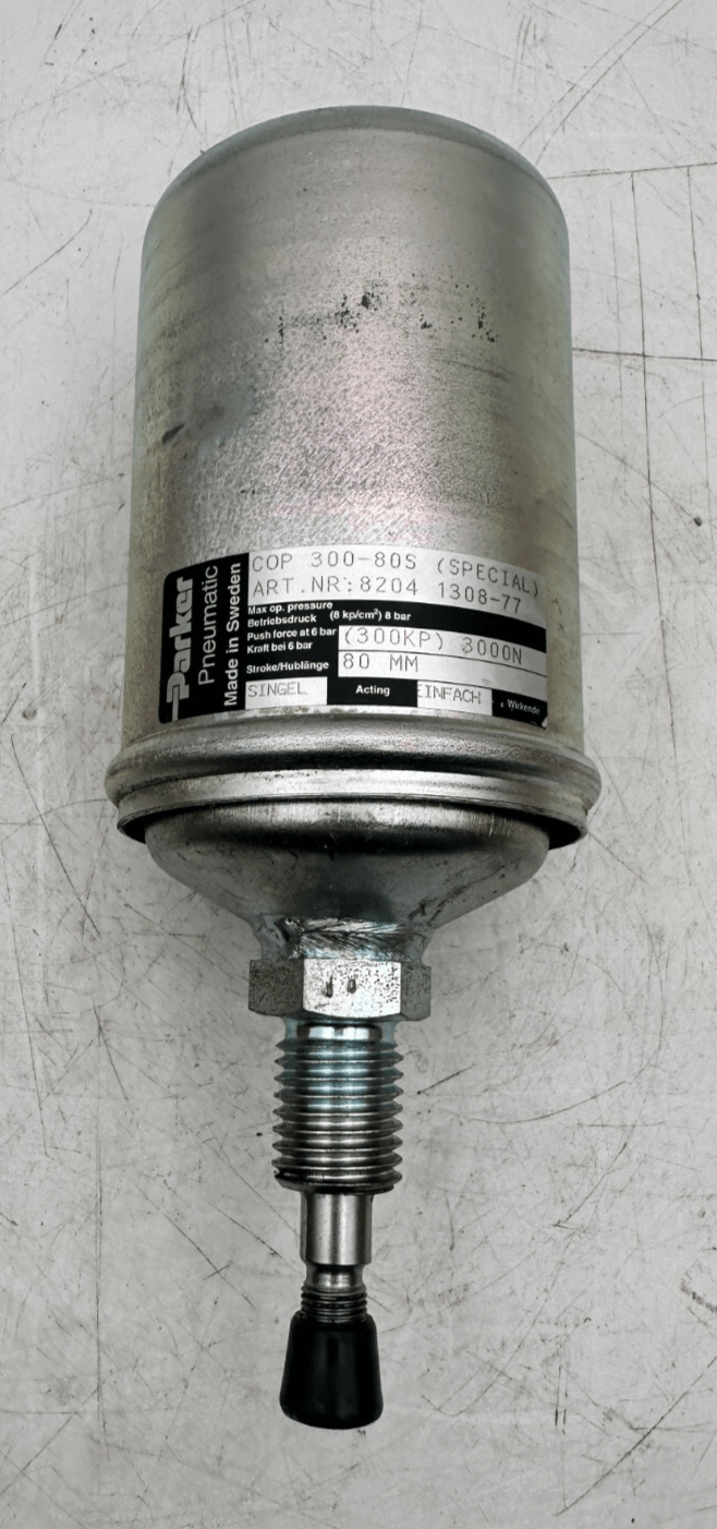 PARKER PNEUMATIC C0P 300 - 80S (SPECIAL) 8204 1308 - 77 300KP 3000N 80mm - KLR Automation