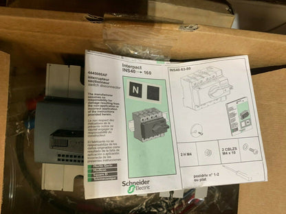 Merlin Gerin INS125 Interpact compact 125A 4 Pole Isolator Switch Disconnector