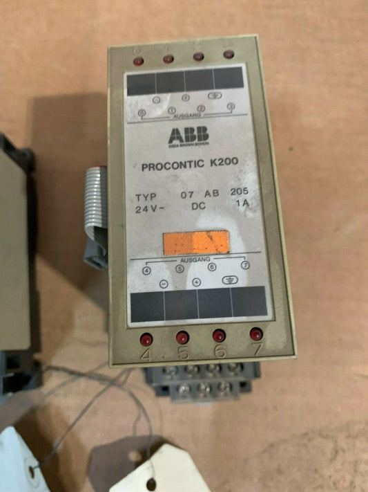 1 x ABB Procontic K200. Programmable. Controller GJV3072414R1 07 AB 205