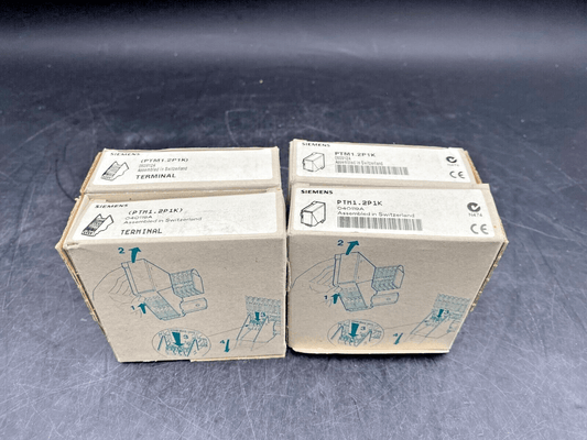1pc x SET OF SIEMENS PTM1.2P1K MODULE + TERMINAL - KLR Automation