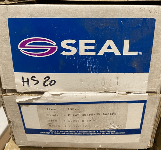 SEAL PRINT GUARD - UV LUSTRE 13071 965mm x 50M x1pc - KLR Automation