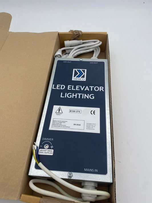 Memco launches   LED elevator lighting B100 275
