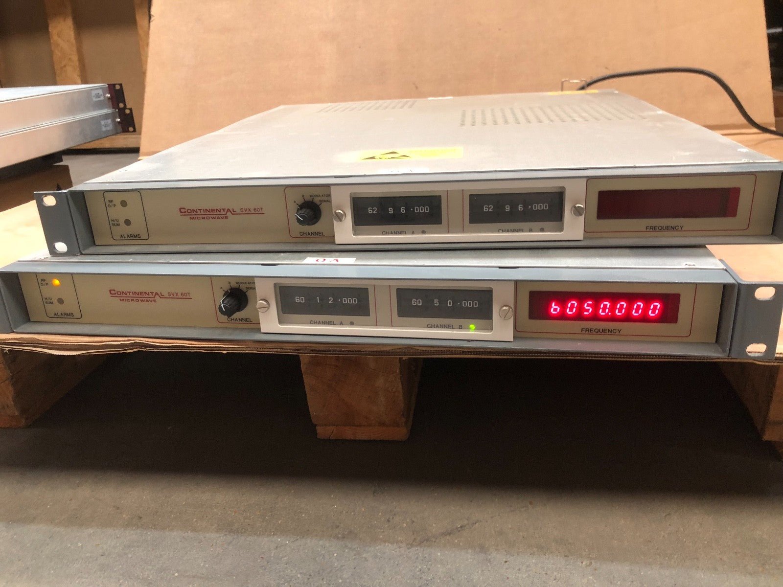 1 X Continental MicroWave SVX - 60T CML Satellite Video Exciter Broadcast - KLR Automation