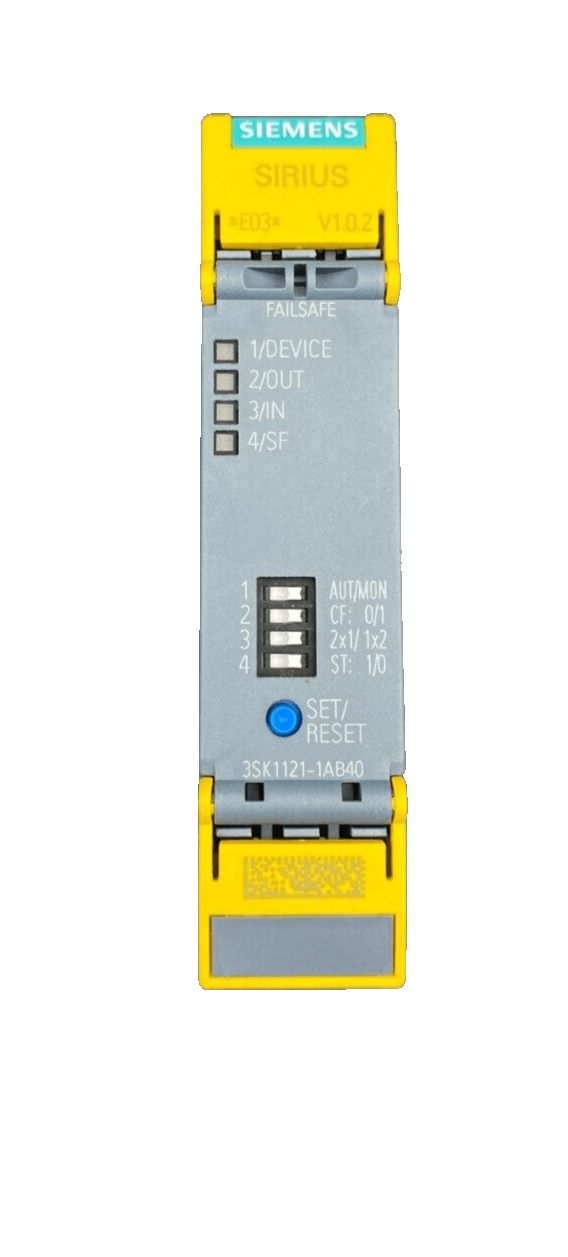 SIEMENS SIRIUS 3SK1121 - 1AB40 BLOC LOGIQUE DE SECOURS - KLR Automation