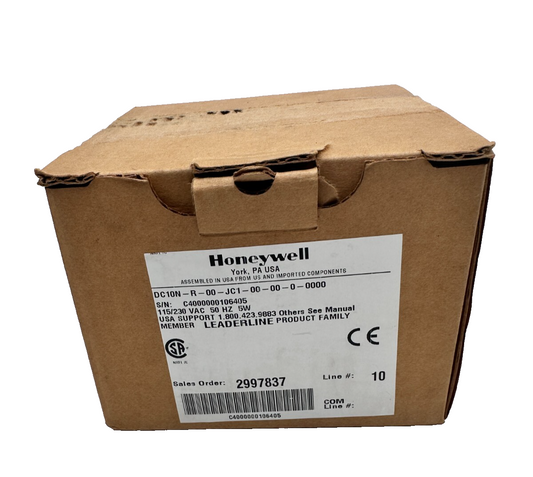 HONEYWELL DC10N-R-00-JC1-00-00-0-0000 115/230 VAC 50Hz 5W x1pc