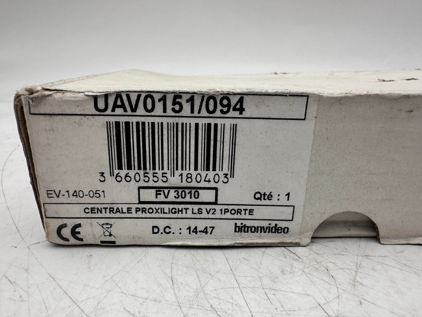 URMET UAV0151/094 BITRONVIDEO EV-140-051 CENTRALE PROXILIGHT LS V2 1 PORTE