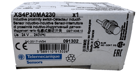 TELEMECANIQUE DTECTEUR DE PROXIMITE XS4 P30MA230 X1 - KLR Automation