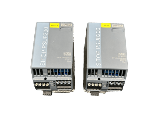 SIEMENS 6EP3436 - 8SB00 - 0AY0 DC 24V/20A SITOP PSU8200 POWER SUPPLY x2pc - KLR Automation
