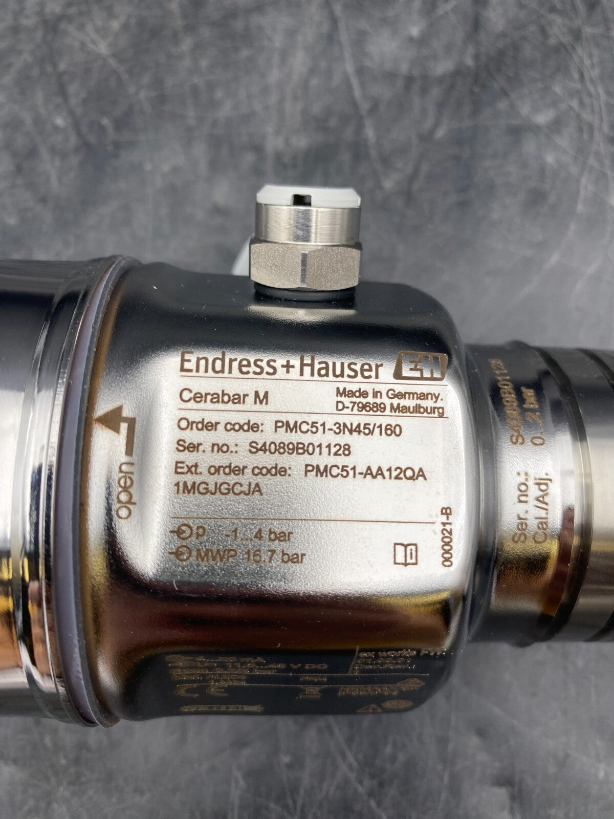 ENDRESS HAUSER PMC51-3N45/160 TRANSMETTEUR DE PRESSION