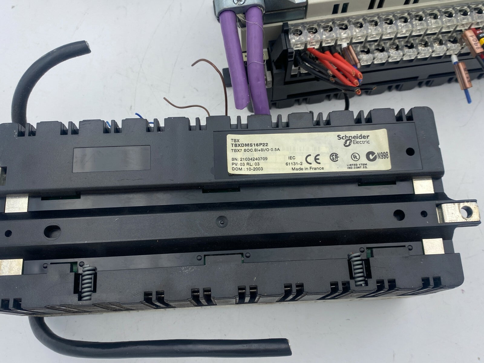 1pc x.  SCHNEIDER tbxdms16p22 tbx7 PLC TBX DMS 16P22