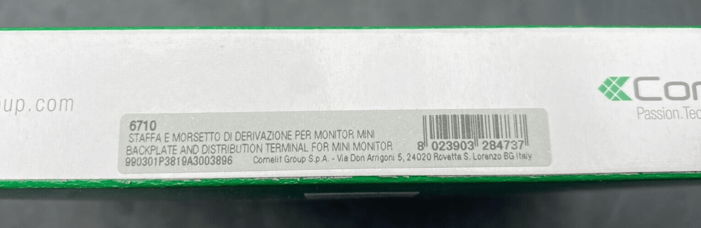 COMELIT 6710 ETRIER POUR MONITEUR MINI 6710 x8pc - KLR Automation