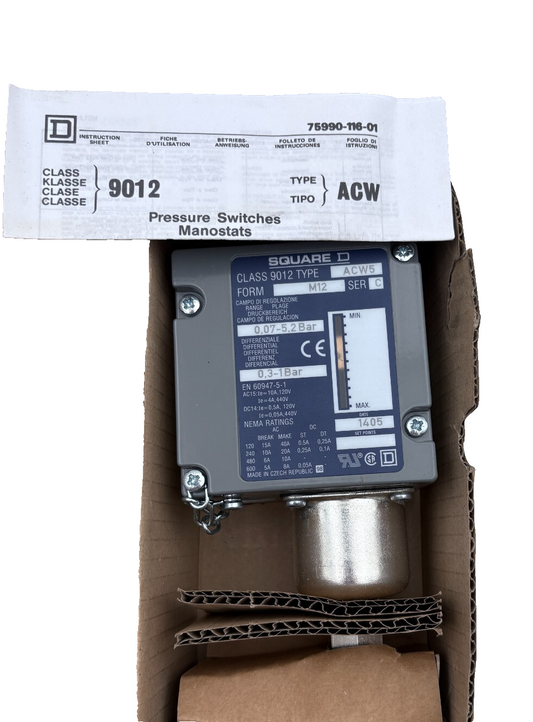 SQUARE ACW5 PRESSURE SWITCH x1