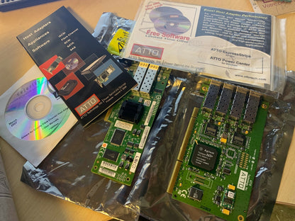 ATTO Celerity FC-22XH Storage Adapter CTFC-22XH-000 Fibre channel+ lsi 7204ep