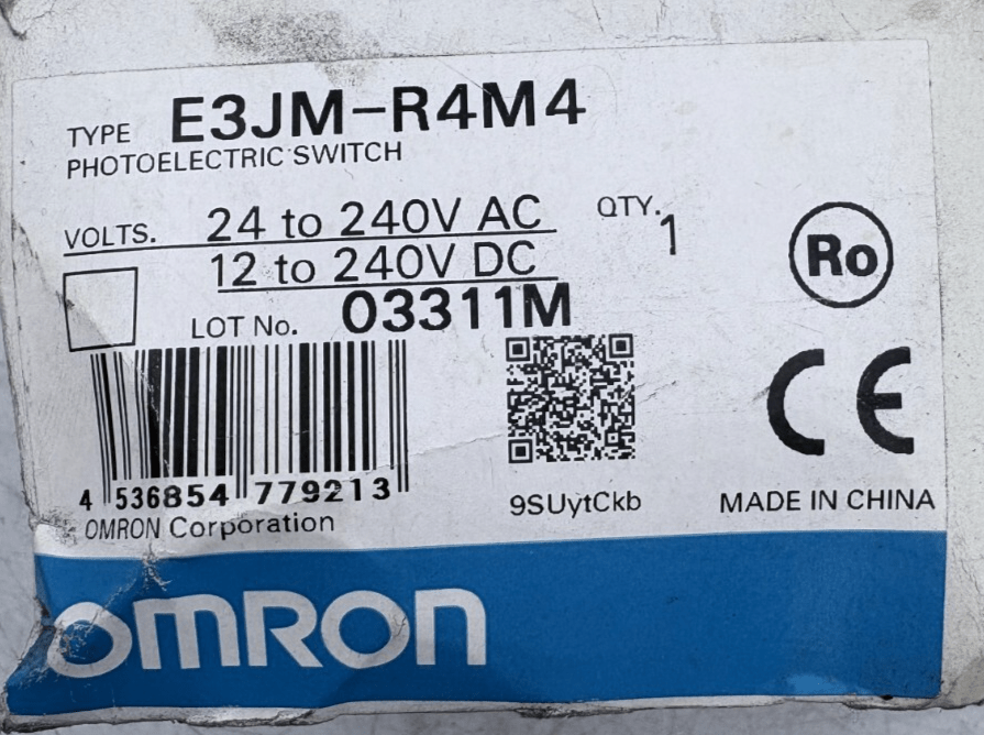 OMRON E3JM - R4M4 x1 - KLR Automation