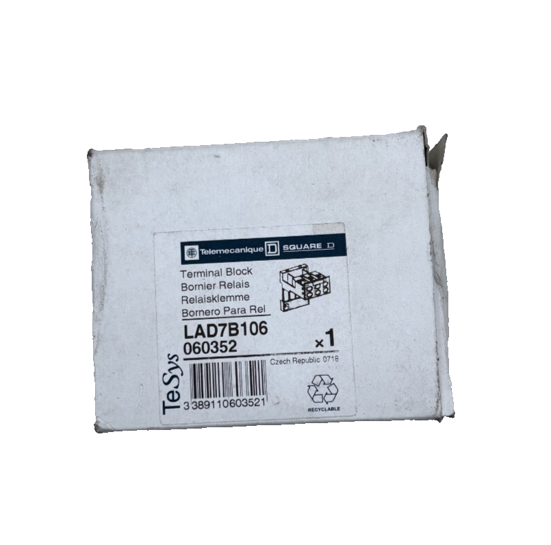 TELEMECANIQUE RELAIS LAD7B106 x1