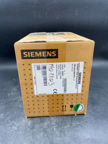 SIEMENS SITRANS P DSIII DIFFERENTIAL PRESSURE 7MF44331DE021PC1-Z 7MF4433