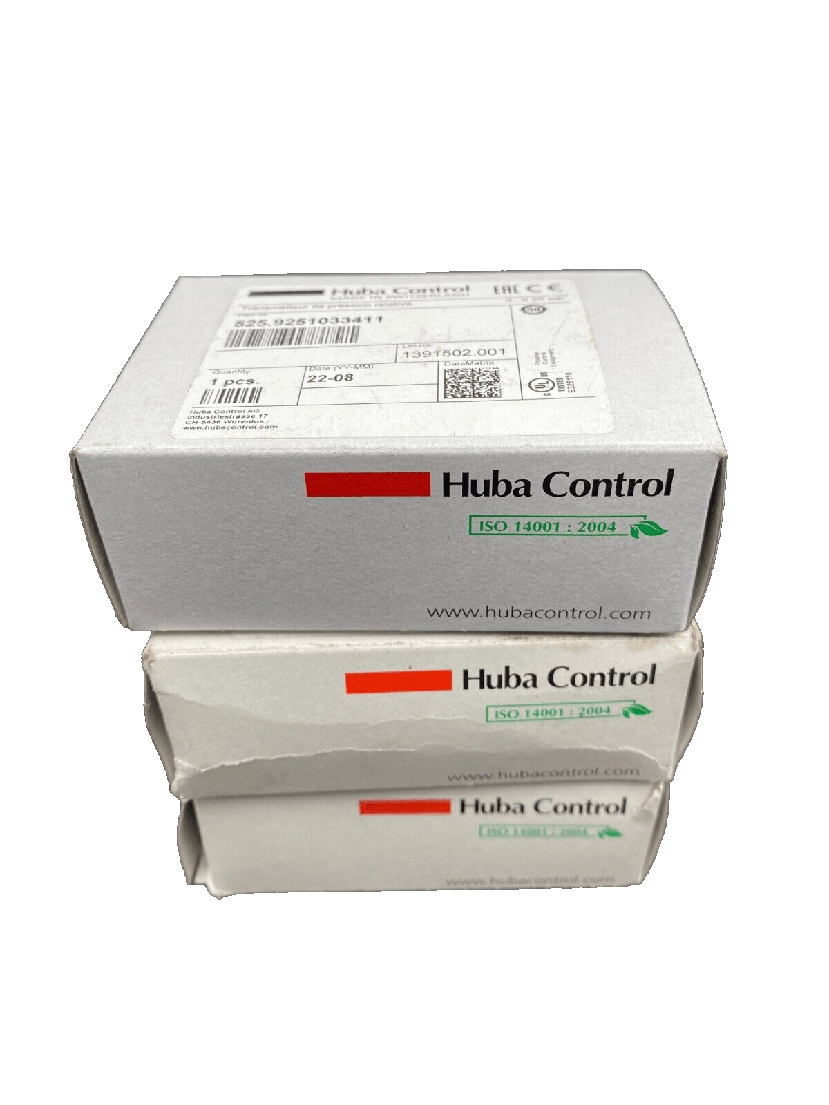 1pc x HUBA CONTROL 525.9251033411 TRANSMETTEUR DE PRESSION RELATIVE - KLR Automation