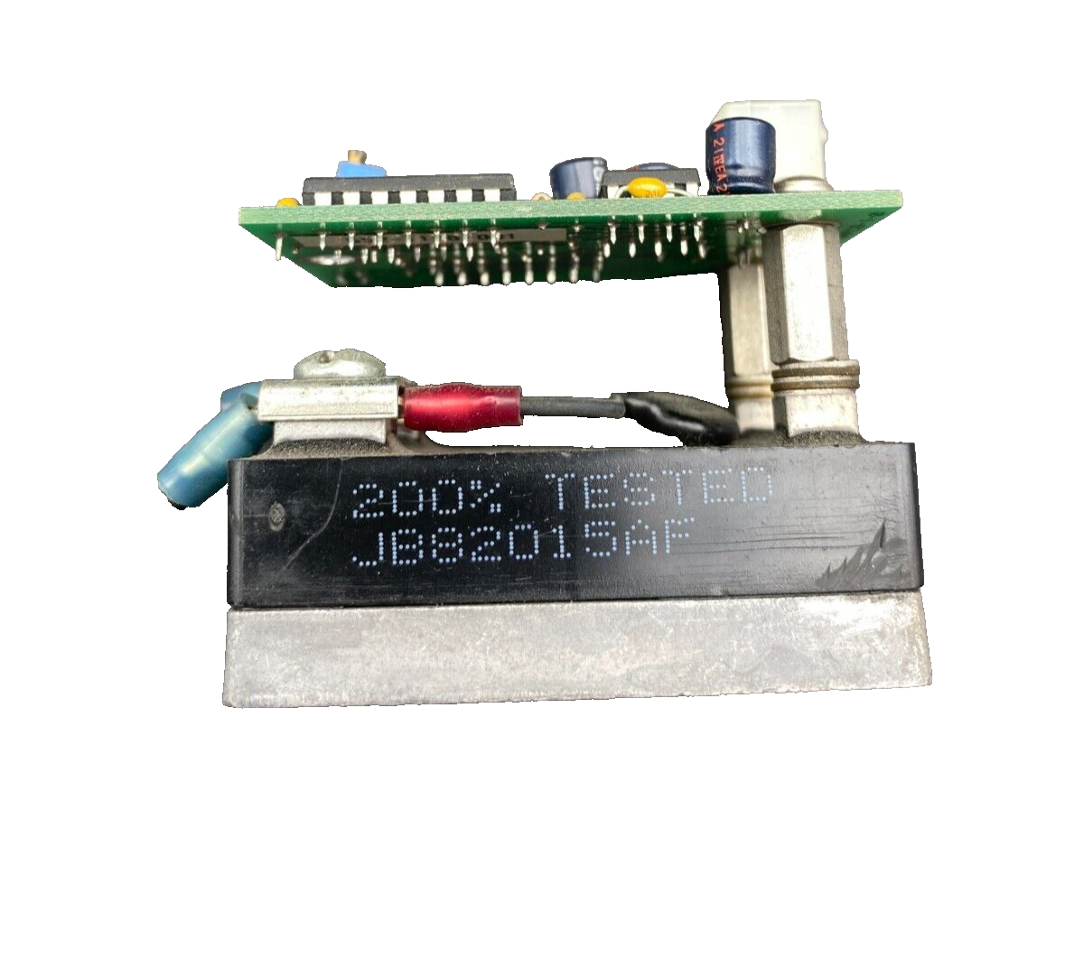 ELECTROMECH DESIGNS 1385  PCB BOARD + OPTO 240D10 RELAY