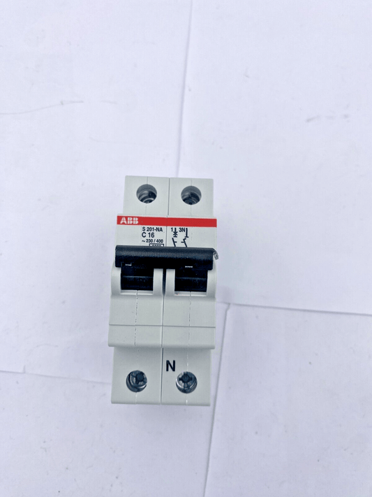 7pc x VITRONIC ABB 95281 CIRCUIT BREAKER C16 S 201 - NA 230/400 - KLR Automation