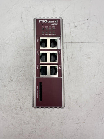 PHOENIX CONTACT MGUARD RS4000 4TX/TX VPN BD - 702000 - KLR Automation