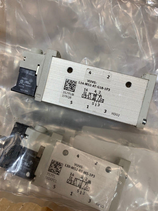 1 x Festo Solenoid valve VUVG - L10 - M52 - RT - M5 - 1P3 566457 - KLR Automation