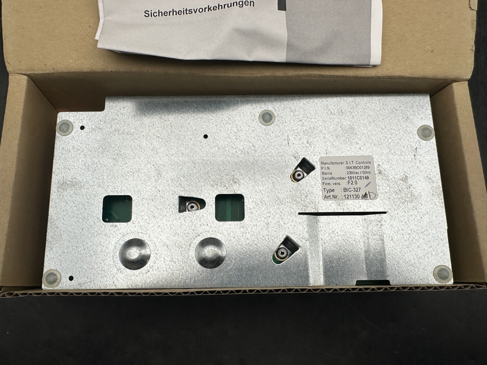 DE DIETRICH REMEHA Carte de securite bic 327 De Dietrich S101329 - KLR Automation