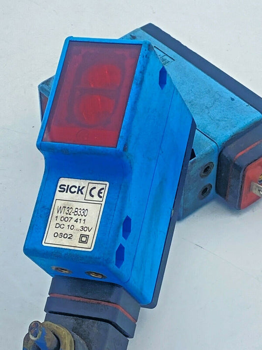 2x pc SICK WT32 - B330 Photelectric Sensor - KLR Automation