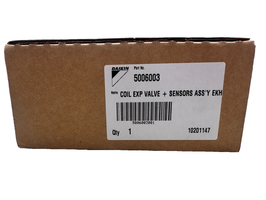 DAIKIN 5006003 COIL EXP VALVE + SENSORS ASS'Y EKH