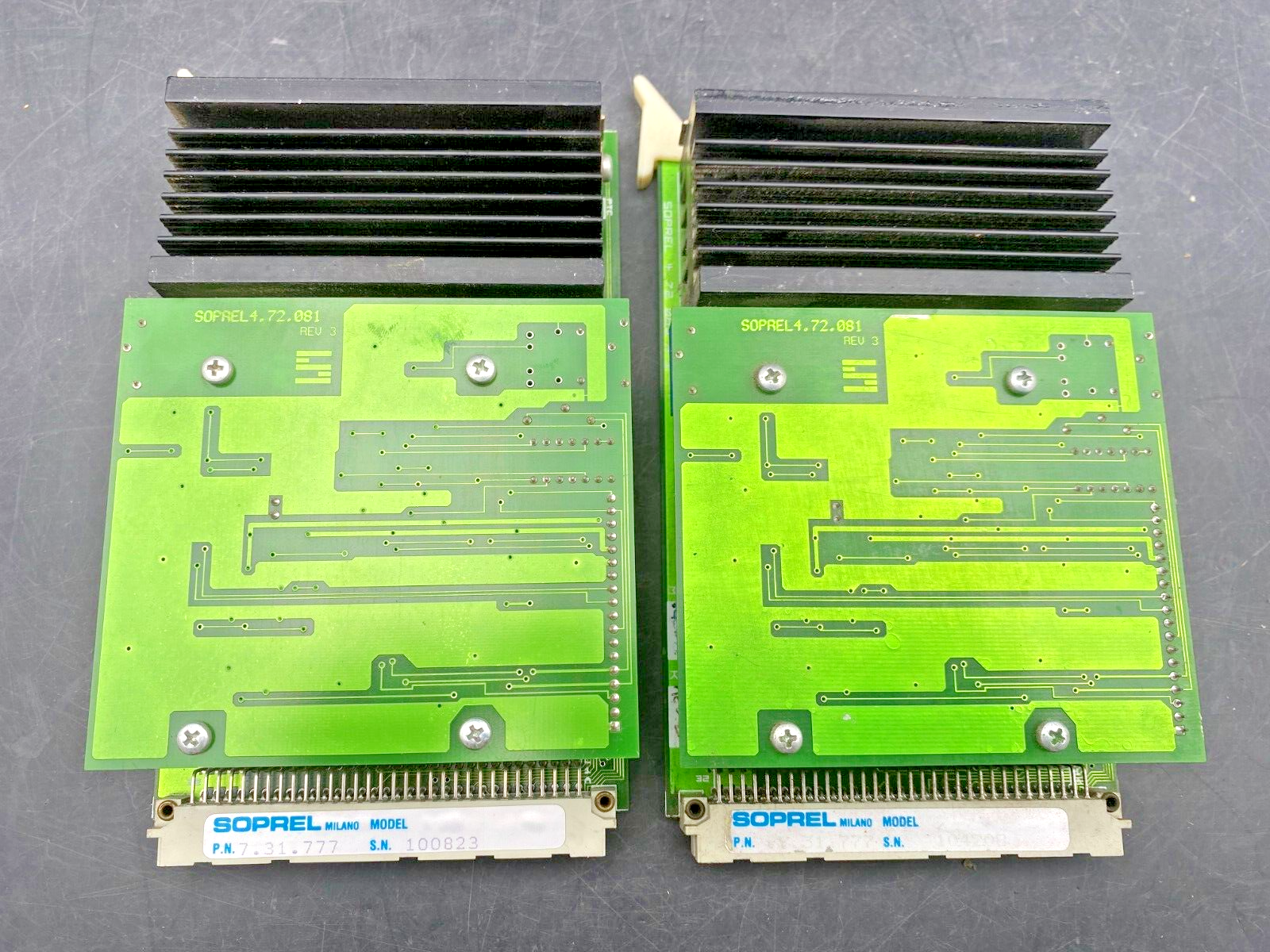 1 pc x SOPREL 4.72.081 REV3 P.N. 7.31.777 DC SERVO DRIVE