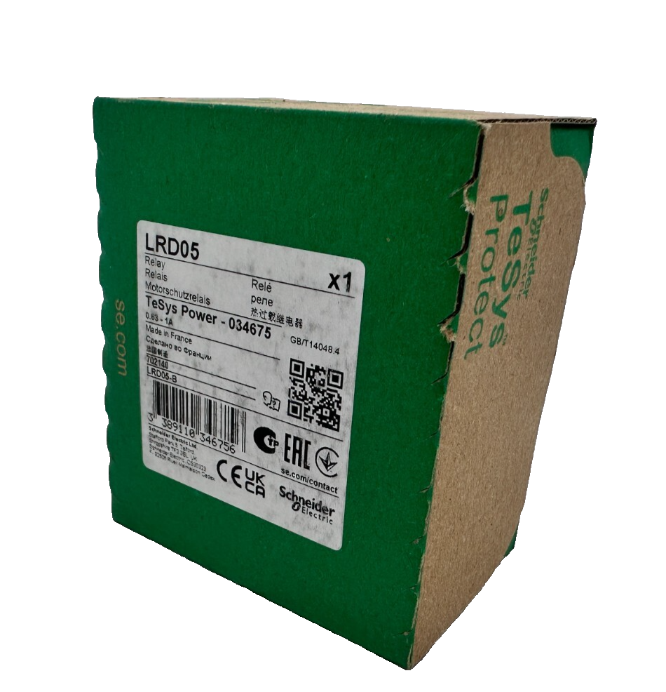 SCHNEIDER ELECTRIC LRD05 RELAIS TESYS 034675 0.63-1A x4pc