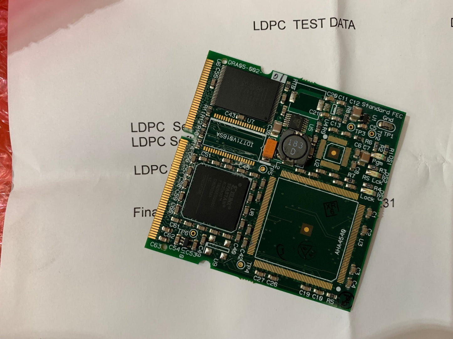 Card DATUM PSM-500 LDPC 2K Satellite