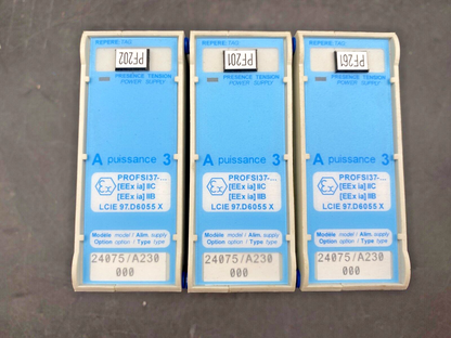 LOT OF 3 A PUISSANCE 3 PROFSI37-24075-A230-000