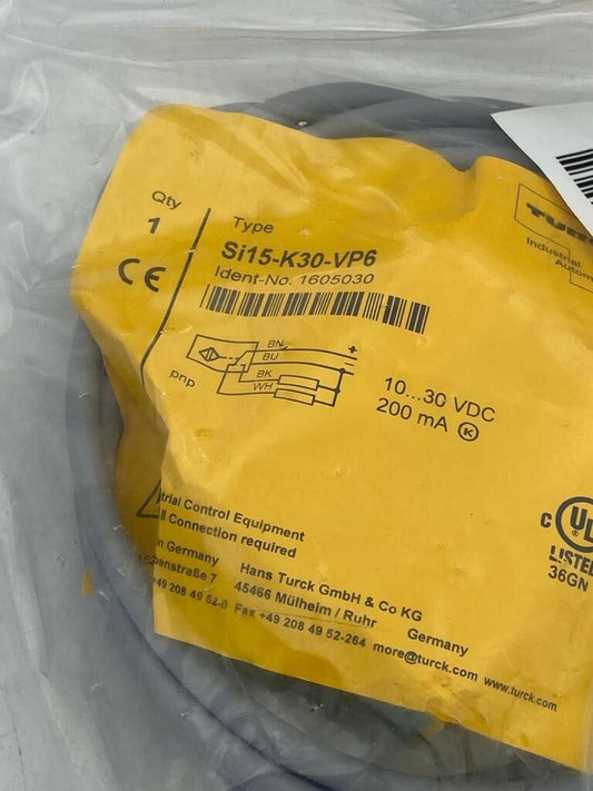 1 pc x  TURCK Elektronik Capteur SI15-K30-VP6 neuf