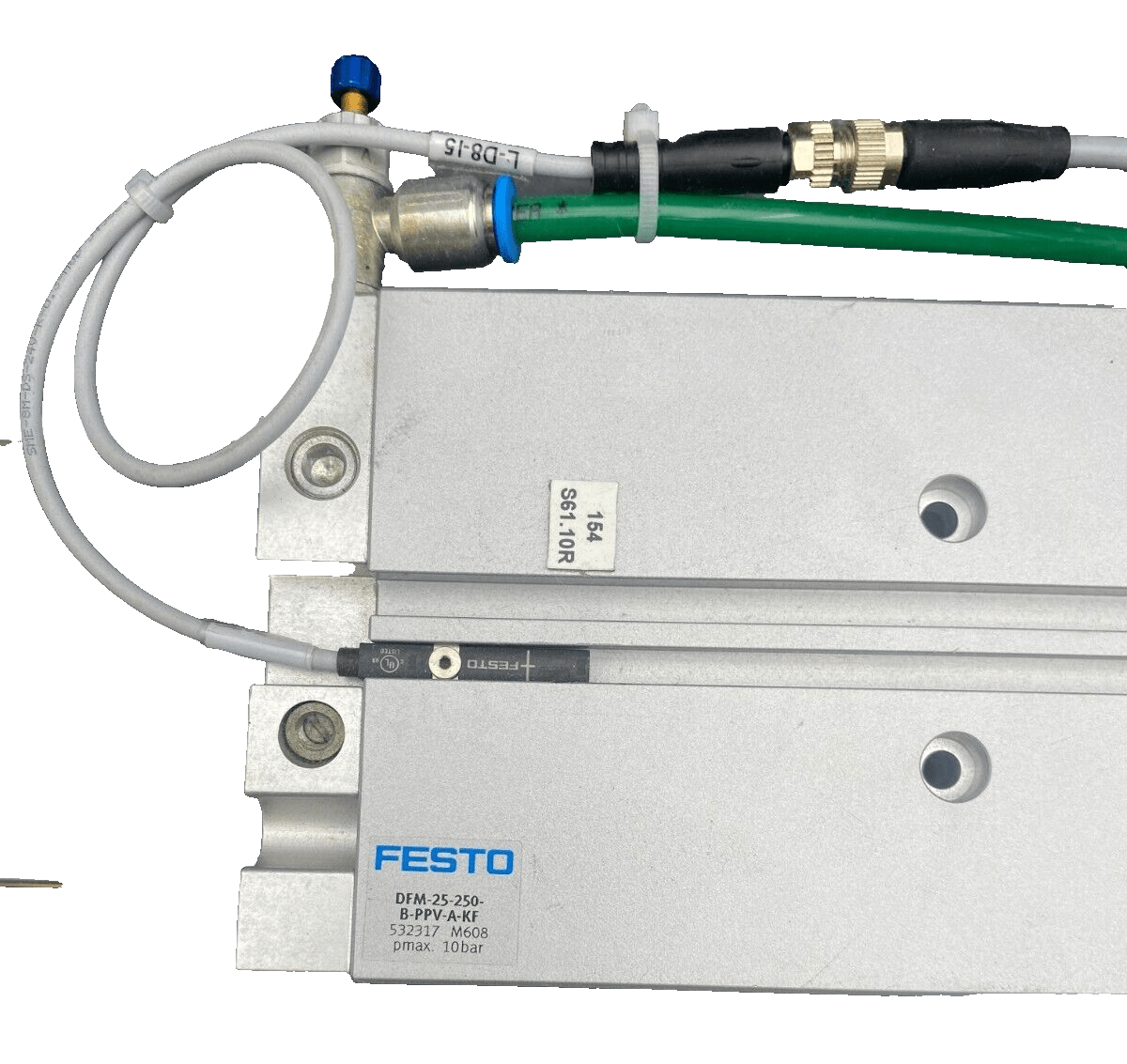 FESTO DFM - 25 - 250 - B - PPV - A - KF 532317 M608 10bar VERIN DE GUIDAGE - KLR Automation