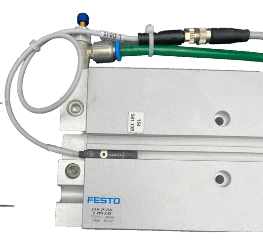 FESTO DFM - 25 - 250 - B - PPV - A - KF 532317 M608 10bar VERIN DE GUIDAGE - KLR Automation