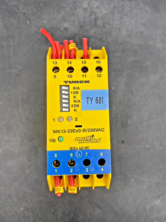 TURCK MK13-22EX0-R/230VAC GALVANIC BARRIER