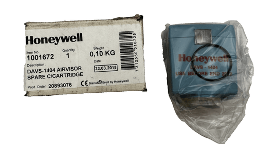HONEYWELL 1001672 DAVS - 1404 AIRVISOR SPARE C/CARTRIDGE - KLR Automation