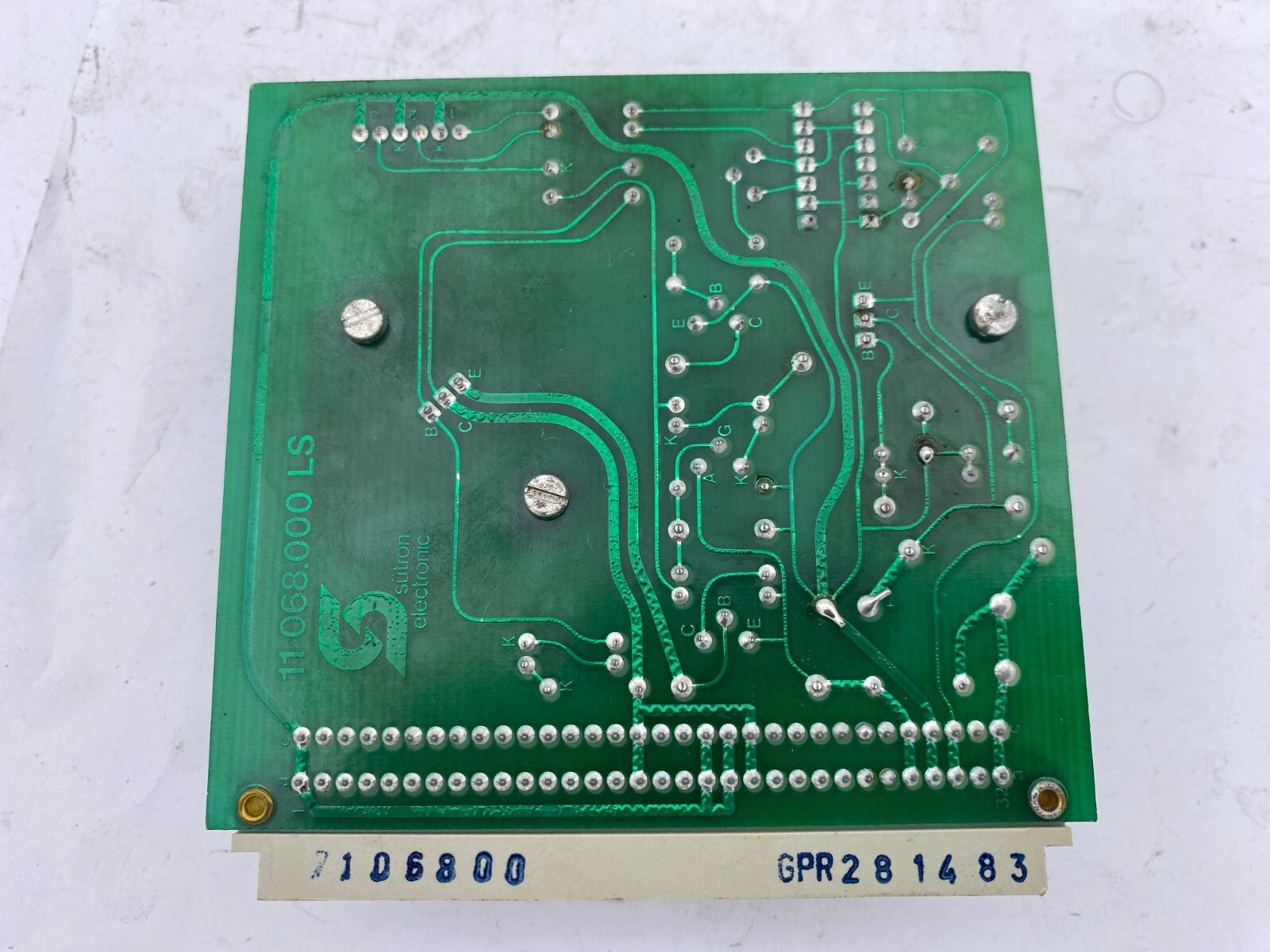 1pc x SUTRON ELECTRONIC GPR 281483 11 068.000 LS HARTING 09 03 064692 1 - KLR Automation