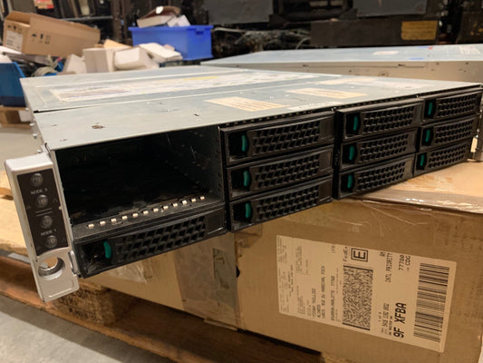 INTEL - SERVER BOARD SYSTEM H2312JFQJR SGL 2U 4 NODE 3.5IN 1200W PSU Chassis 
