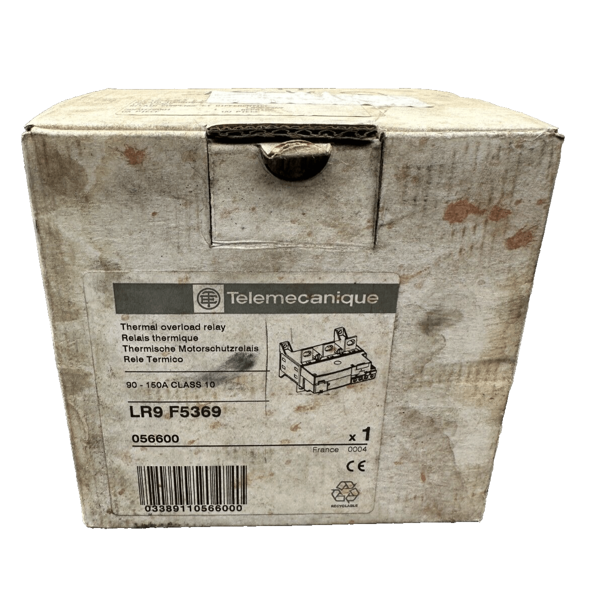 TELEMECANIQUE LR9 F5369 RELAIS THERMIQUE 056600 - KLR Automation