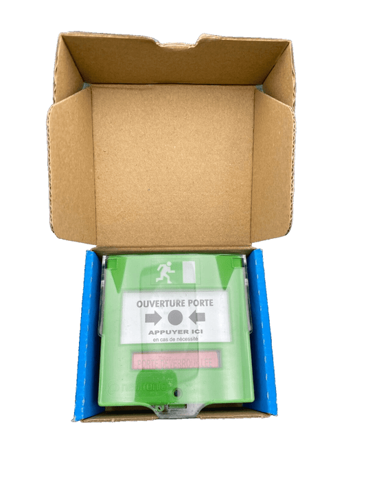 NEUTRONIC 4711V3C DECLENCHEUR MANUEL 2 CONTACTS VERT+CAPOT x2pc - KLR Automation