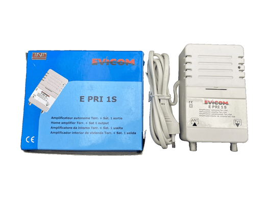 EVICOM E PRI 1S AMPLIFICATEUR AUTONOME TERR+SAT 1 SORTIE x1pc - KLR Automation