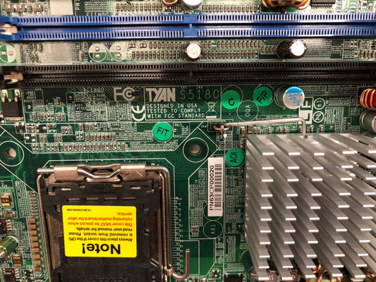 Intel Tyan Toledo i965R S5180 Server Motherboard - KLR Automation