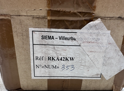 SIEMA RKA42KW COFFRET AVEC RELAIS ET KLAXON